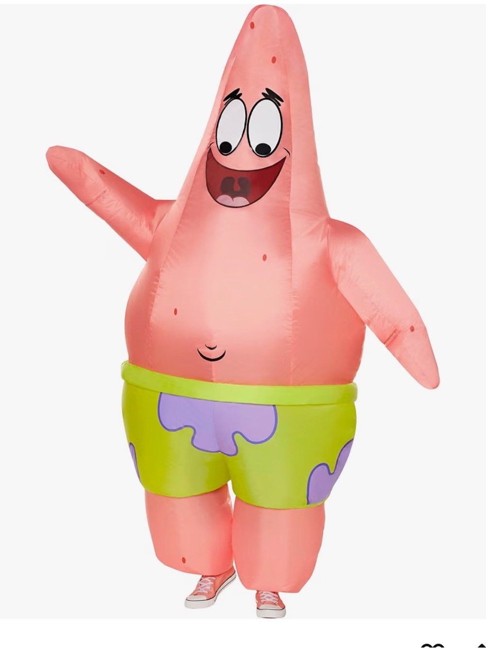 Spirit Patrick Big Kid Child Size Pink Starfish Kids Costume